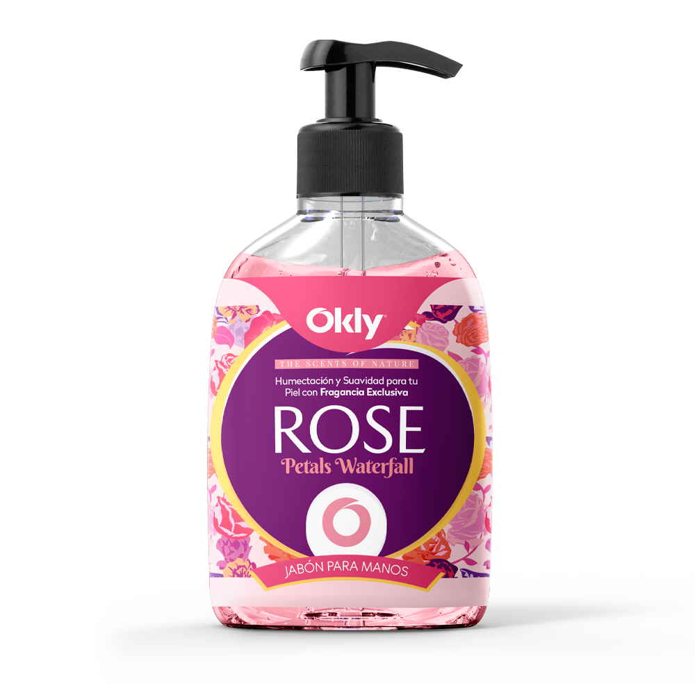 Jabón de manos Rose