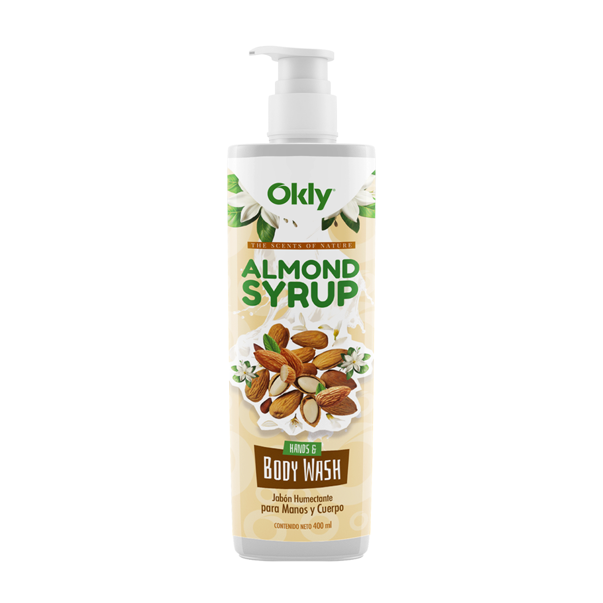 Hands & Body Wash Almond Syrup