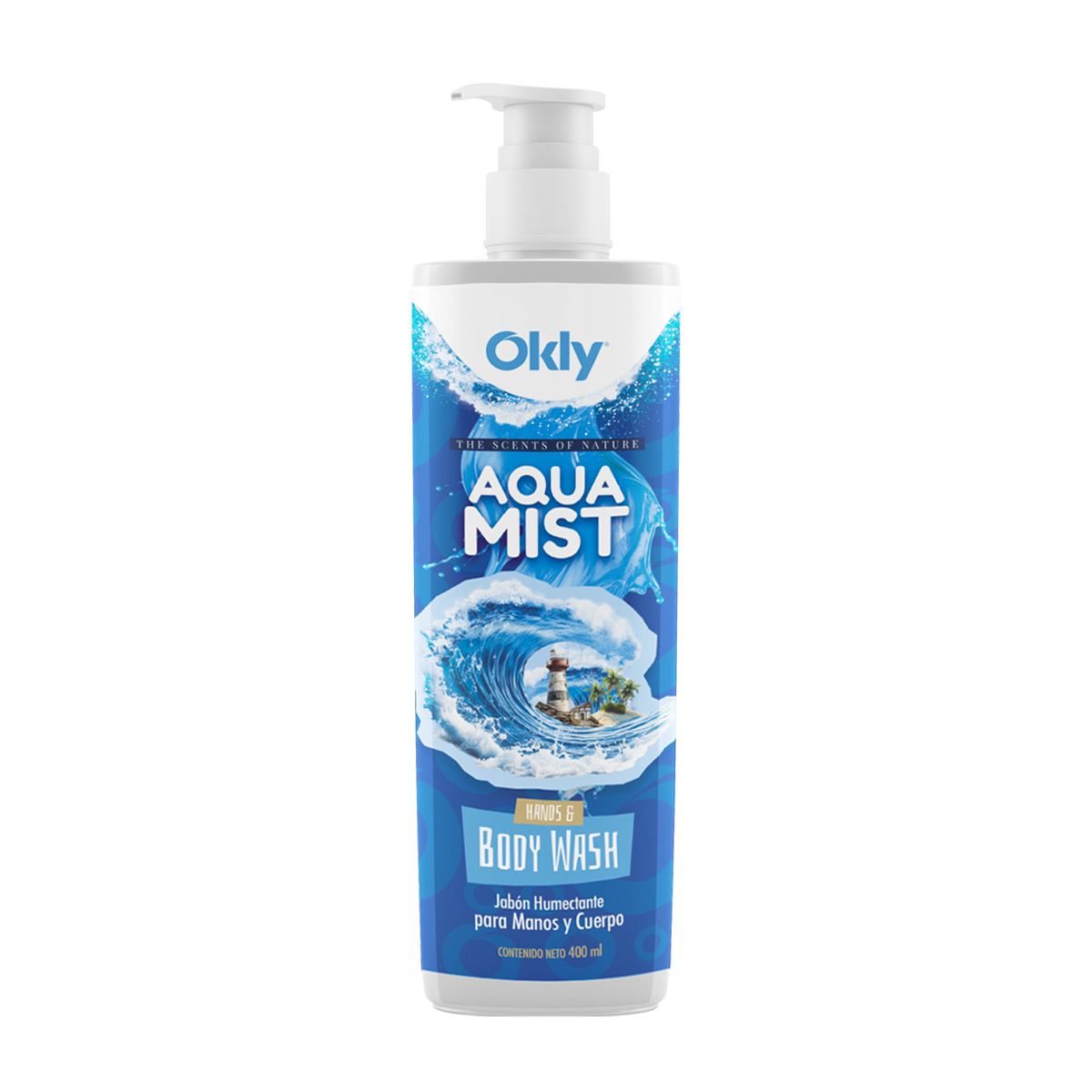 Hands & Body Wash Aqua Mist 400ml