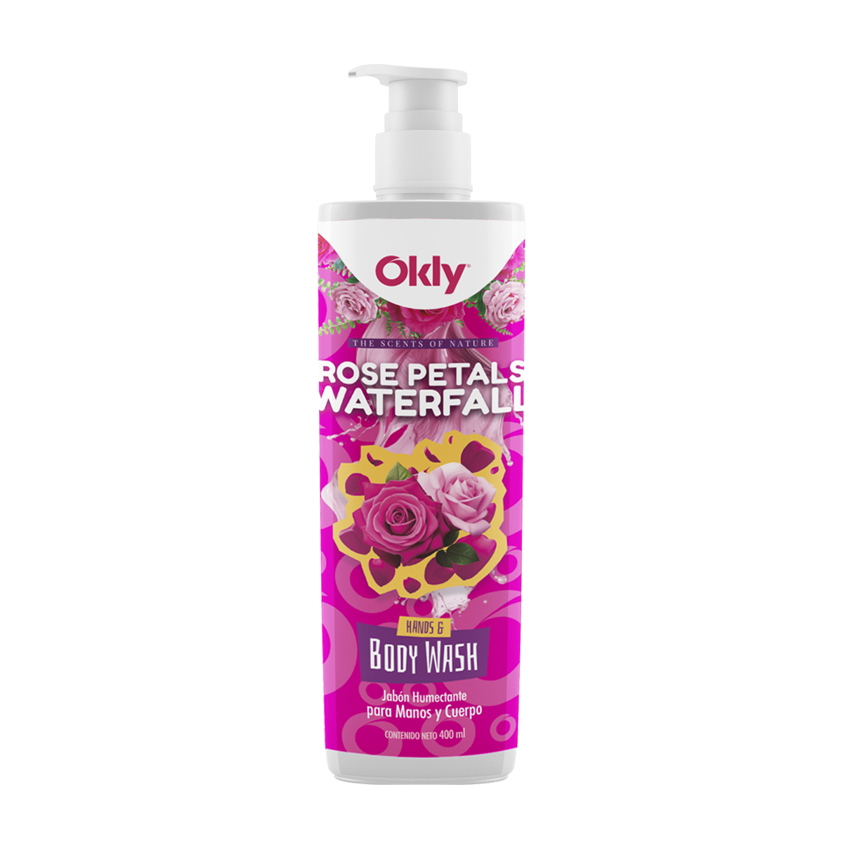 Hands & Body Wash Rose 400ml