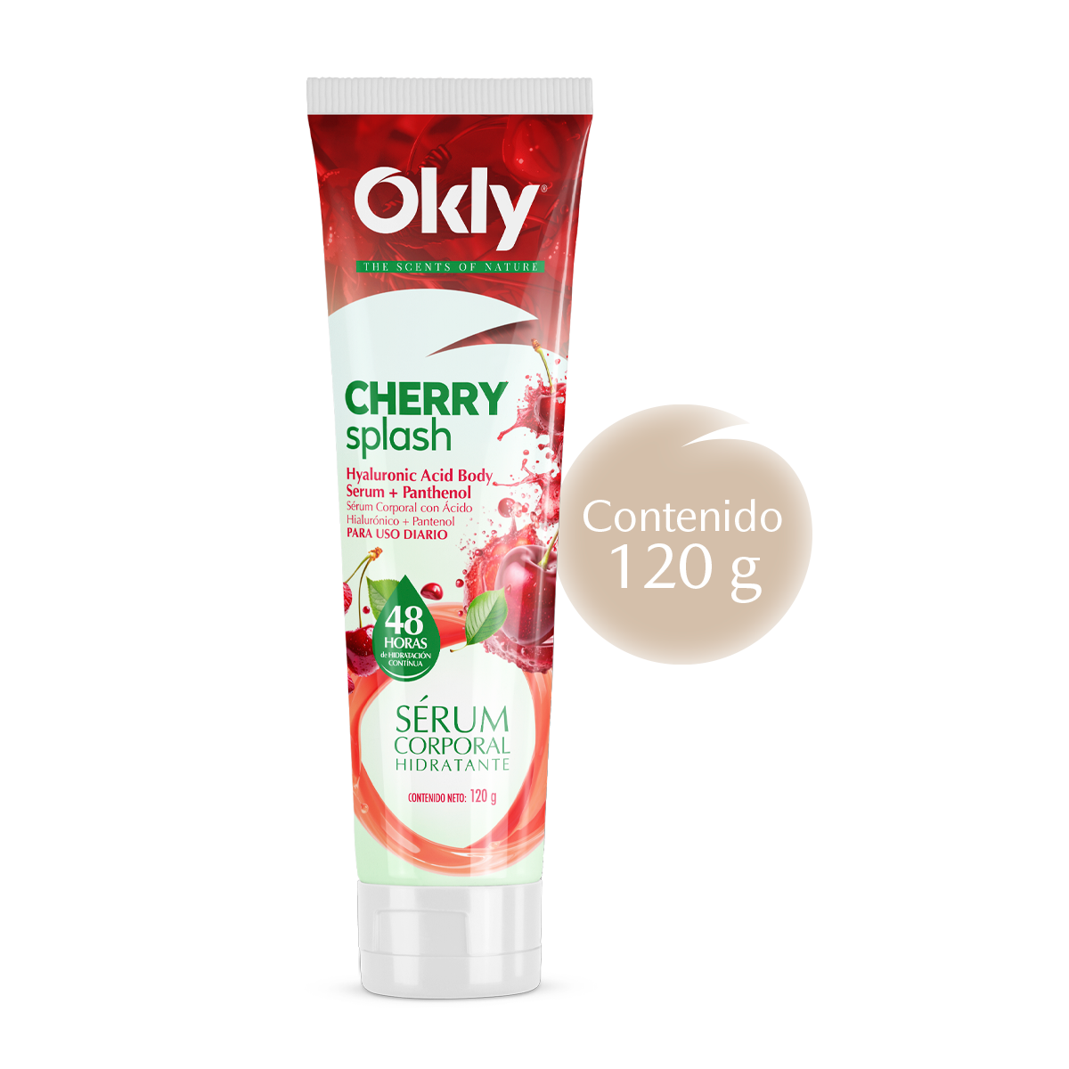 Okly Sérum corporal Cherry Splash 120gr